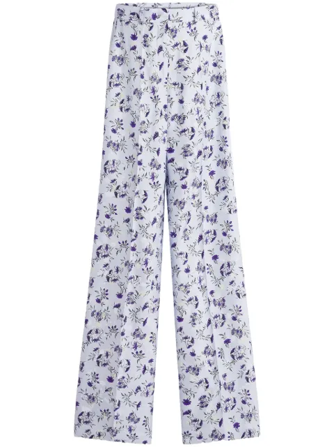 Lanvin floral-print trousers