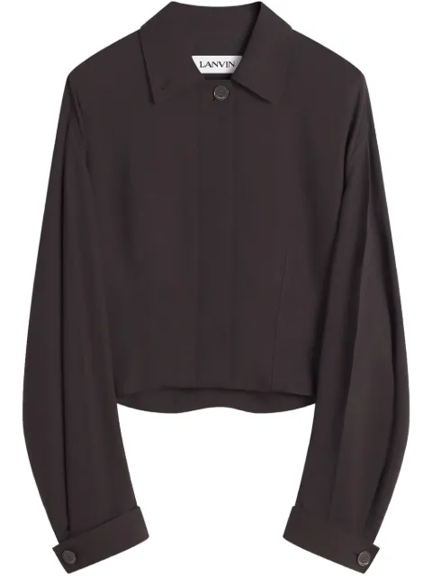 Lanvin جاكيت برقبة عالية
