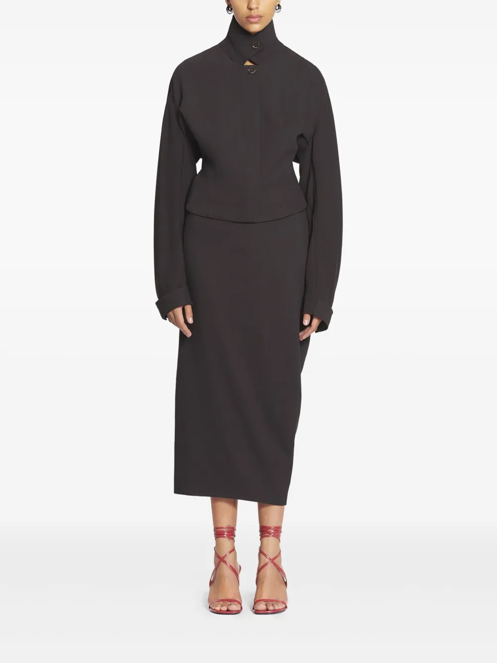Lanvin high neck jacket | Oversized Jackets | Image 2