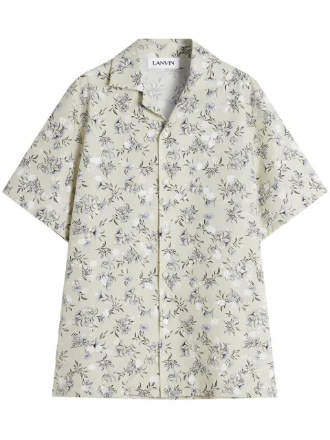 Lanvin floral-print shirt