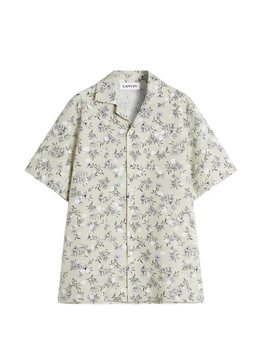 Lanvin floral-print shirt - Neutrals
