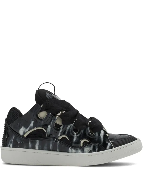 【黒希少】Lanvin スニーカー curb 箱・袋あり Lanvin Curb スニーカー | ブラック | FARFETCH JP