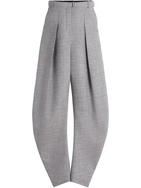 Lanvin pantalones tapered con cinturón