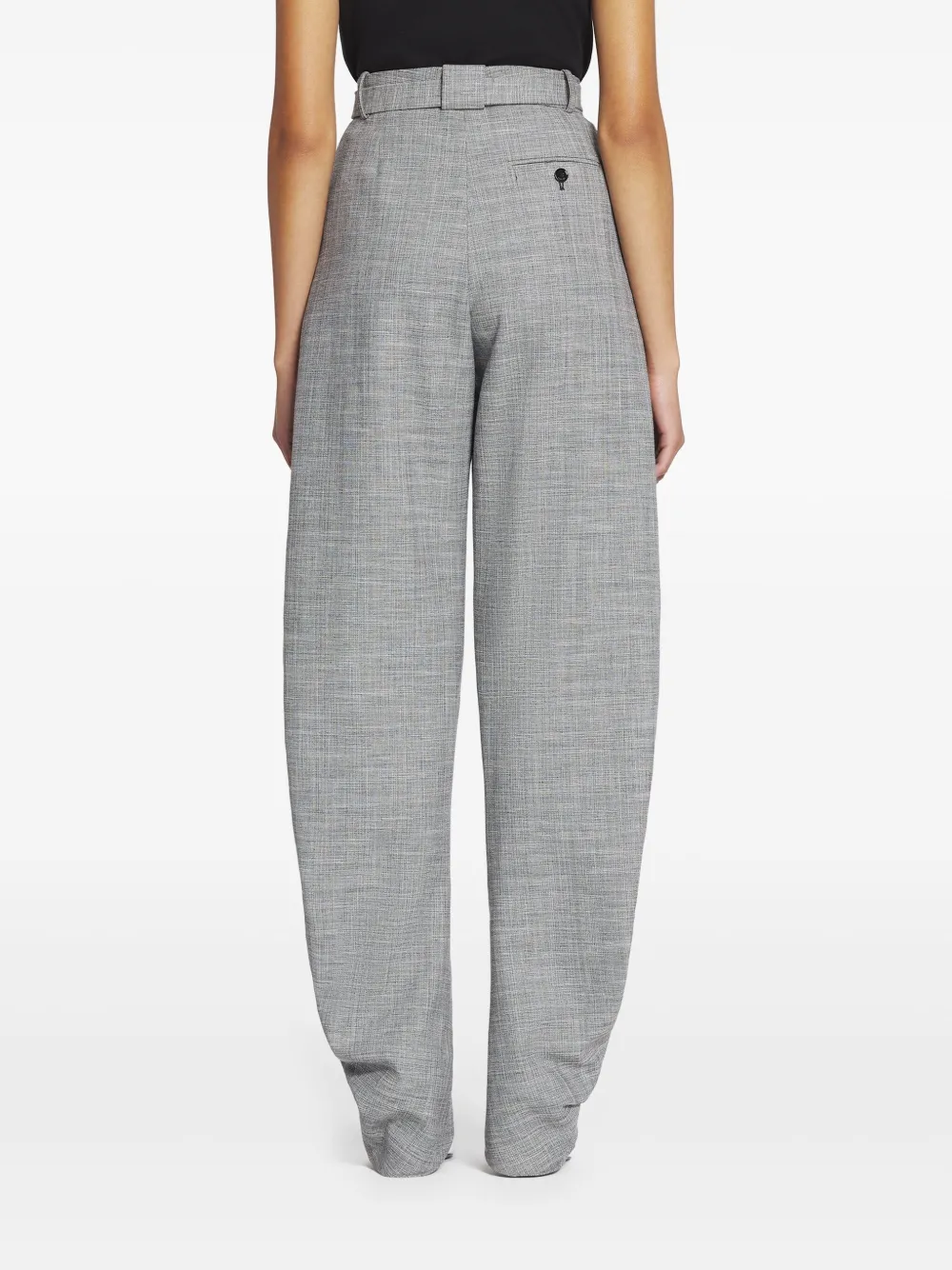 Lanvin Broek met toelopende pijpen Grijs