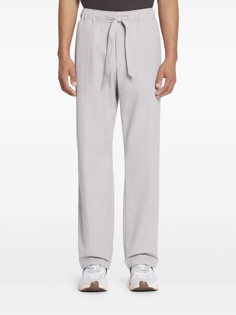 Lanvin Broek met trekkoord Grijs