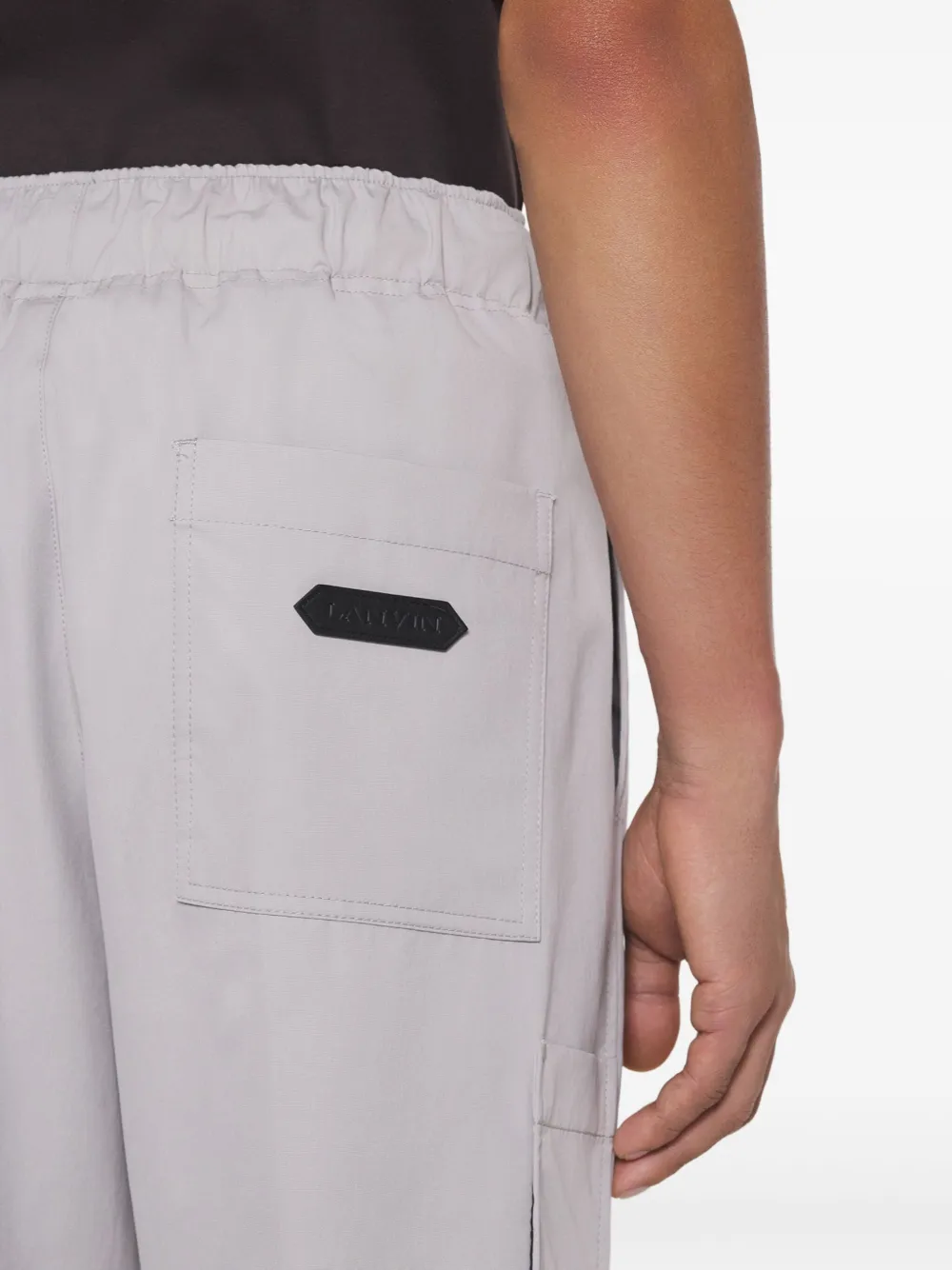 Lanvin Broek met trekkoord Grijs