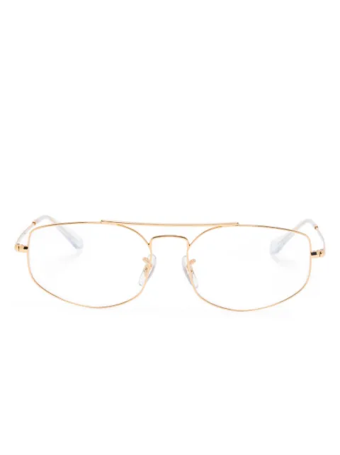 Ray-Ban square-frame glasses