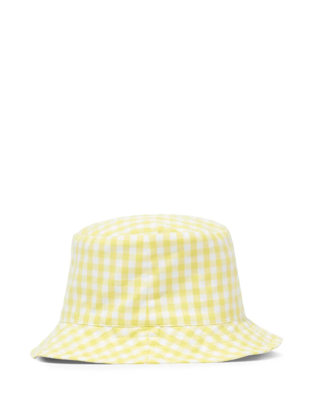 Moschino Kids Bear-motif bucket hat - Geel