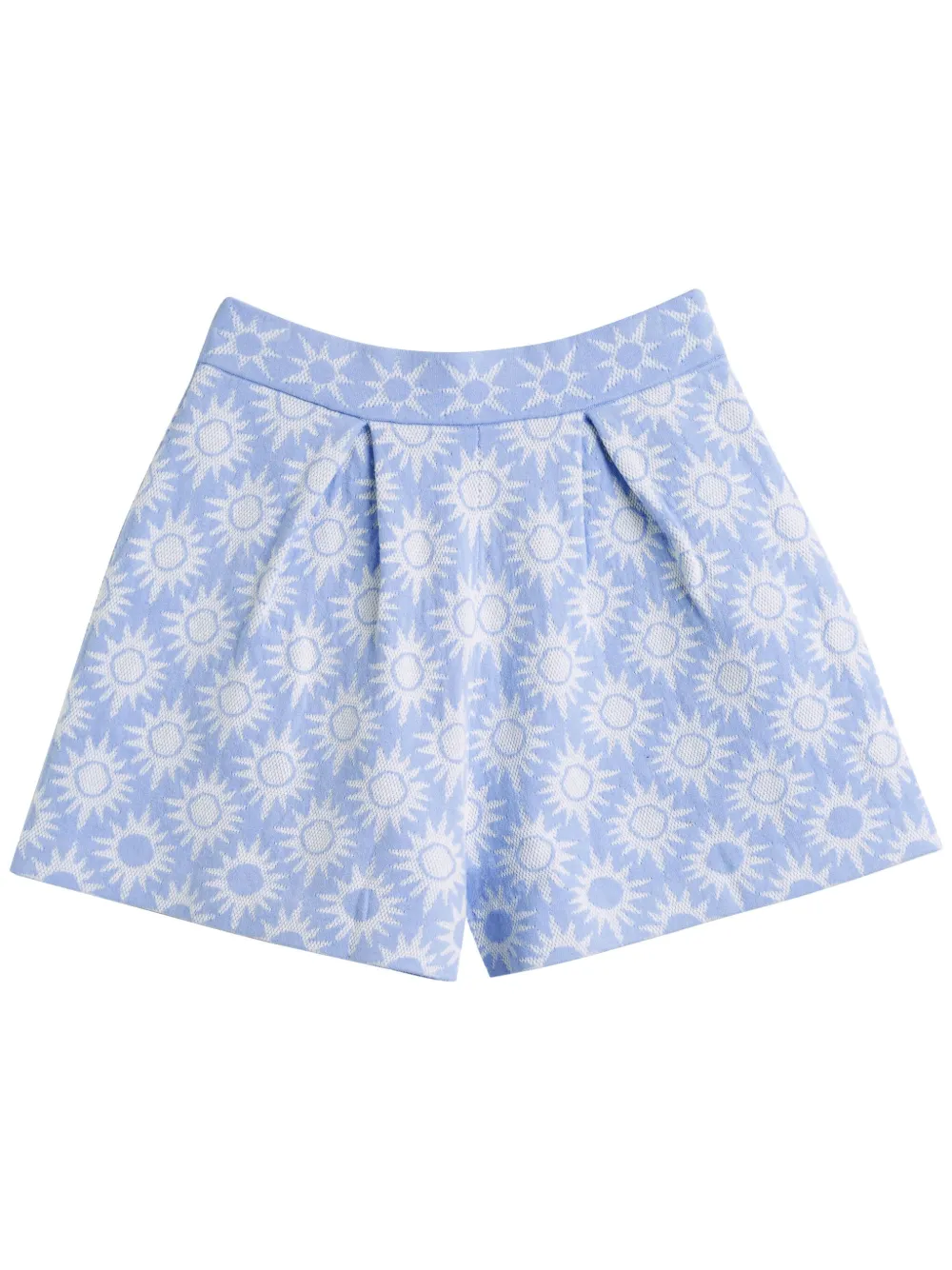 Chinti & Parker shorts de algodón en colaboración con Laura Whitmore | azul | Image 1