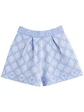 Chinti & Parker x Laura Whitmore cotton shorts - Blue