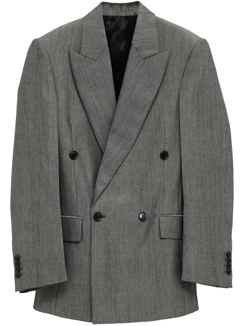 Phoebe Philo mélange-effect blazer | Grey | Image 1