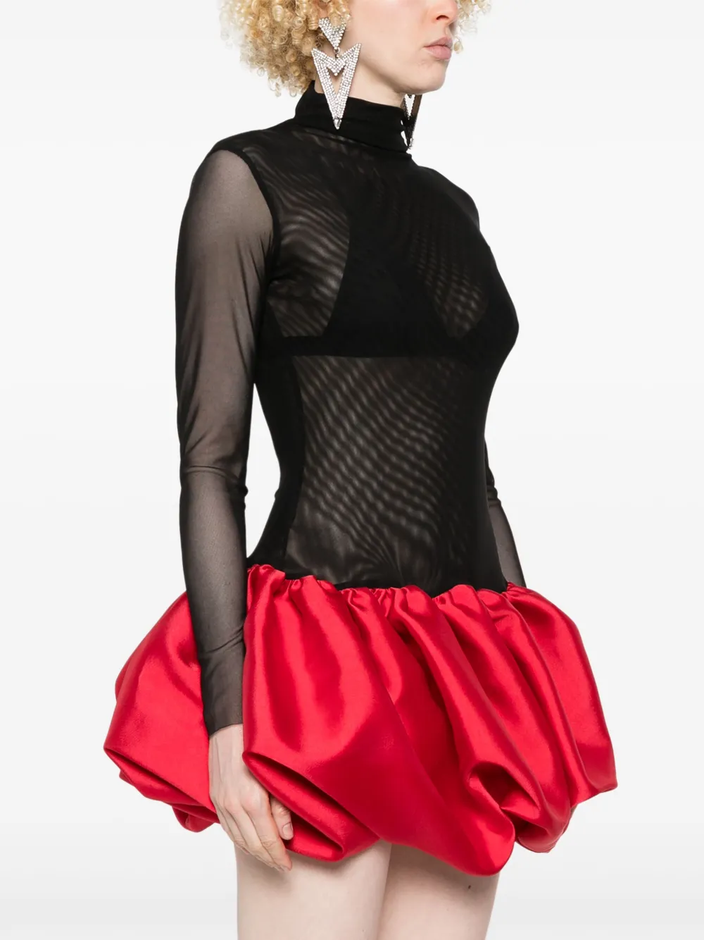 Atu Body Couture Mini-jurk met ruches Rood