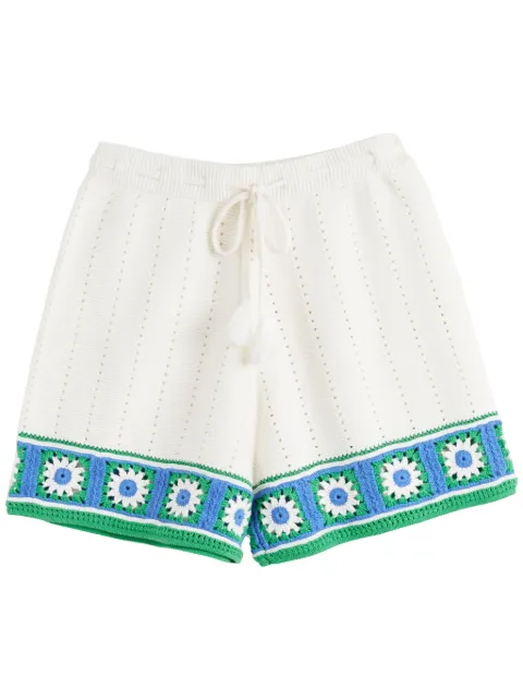 Chinti & Parker shorts de crochet