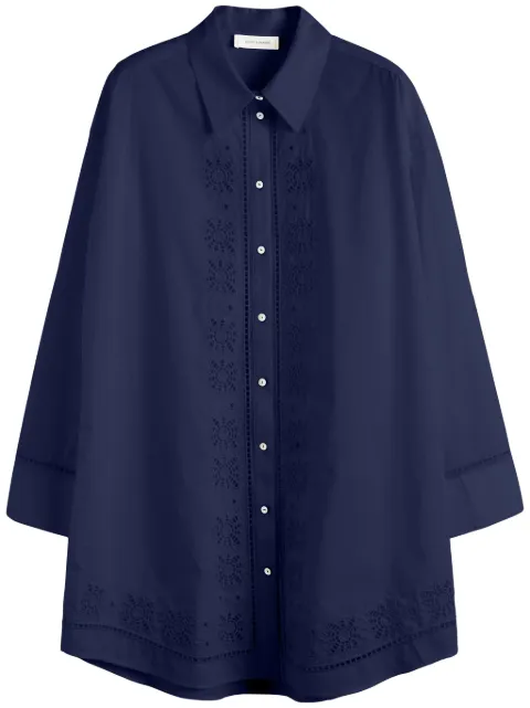 Chinti & Parker broderie-anglaise shirt dress