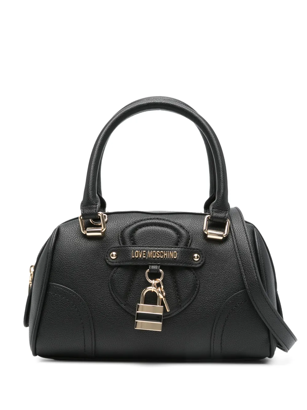 Love Moschino Shopper met logo Zwart