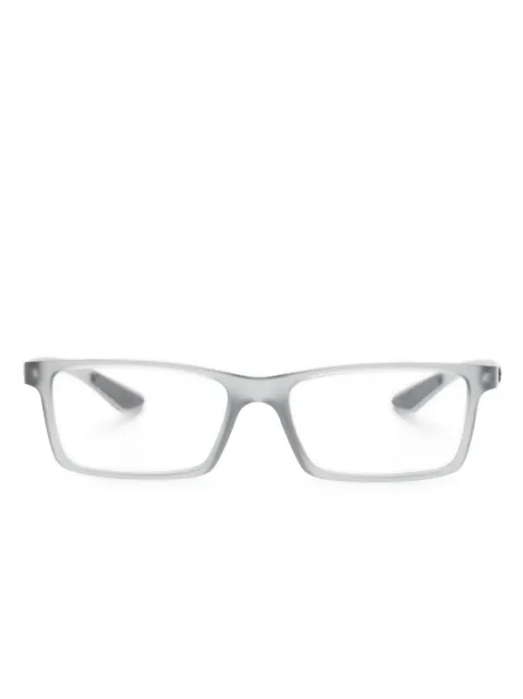 Ray-Ban rectangle-frame glasses