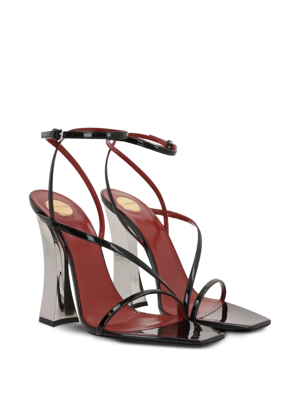 Saint Laurent Zora sandals - Zwart