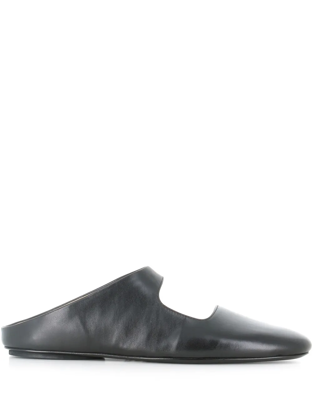 Marsèll leather slippers Black