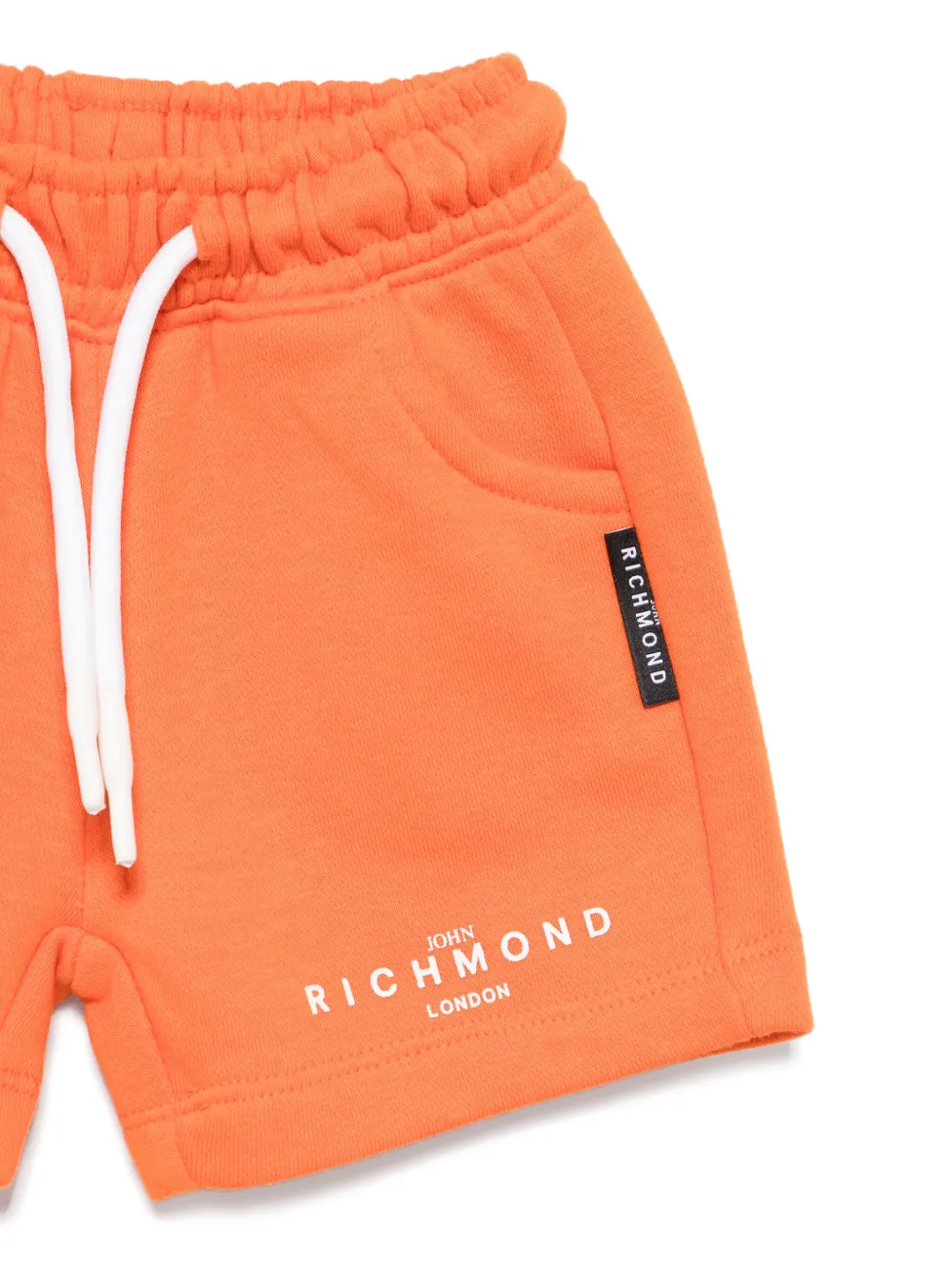 John Richmond Junior Shorts set met logoprint Wit