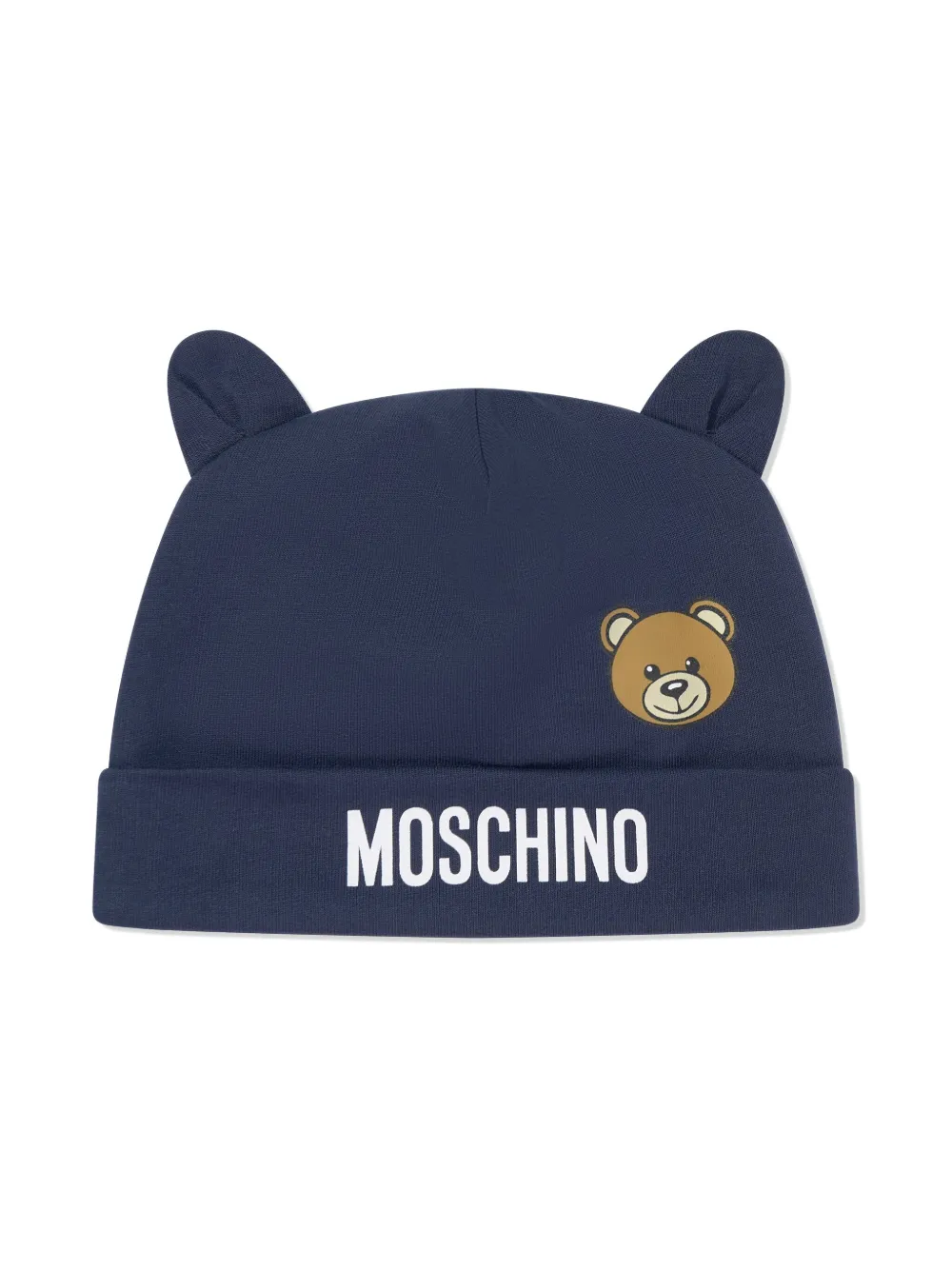 Moschino Kids Pyjama met beer-patroon Blauw
