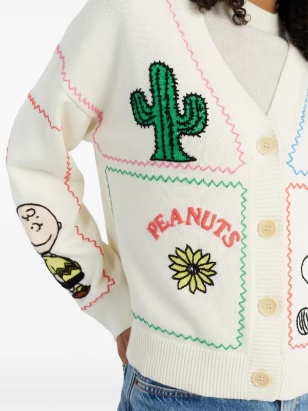 売れ筋商品|||チンティアンドパーカー ニット&セーター アウター レディース Chinti and Parker Women's Peanuts Vacation Cardigan Cream Chinti & Parker x Snoopy Peanuts Vacation Cardigan