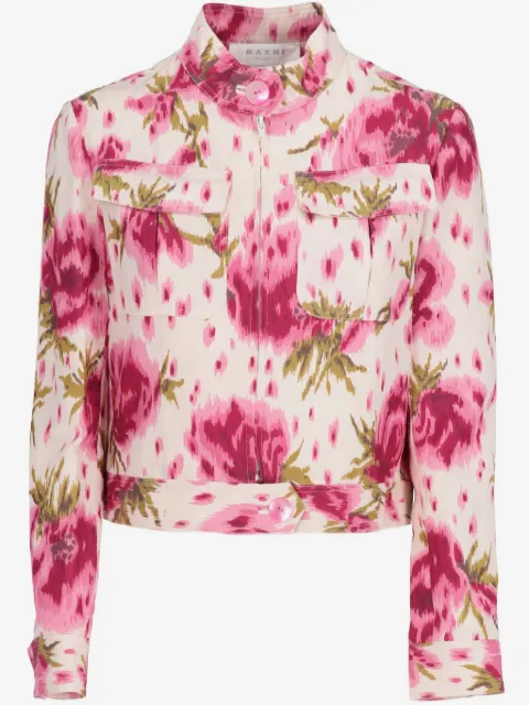 Marni Pre-Owned 2000s floral-print jacket