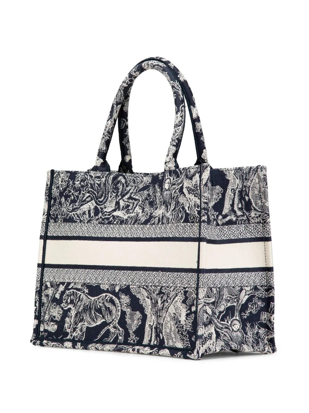 Christian Dior Pre-Owned 2021 medium Toile de Jouy Book shopper - Blauw