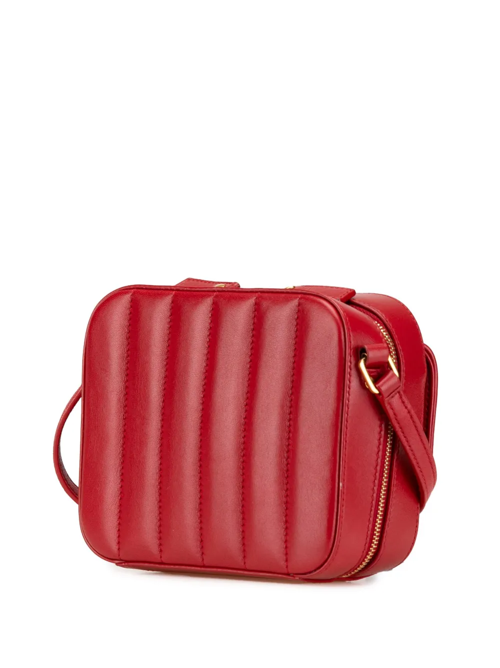 Saint Laurent Pre-Owned 2000-2024 Toy Lambskin Vicky crossbody bag - Rood