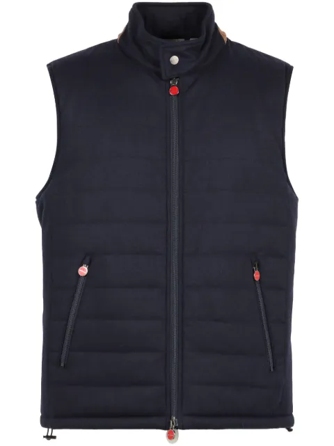 Kiton quilted gilet