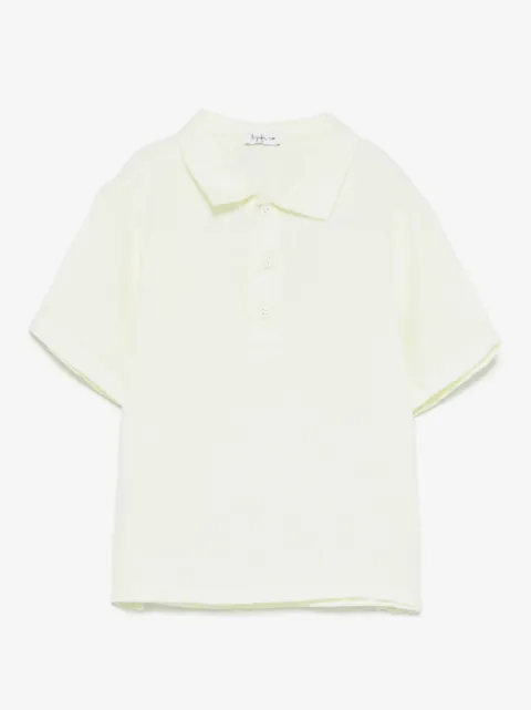 Il Gufo linen polo shirt