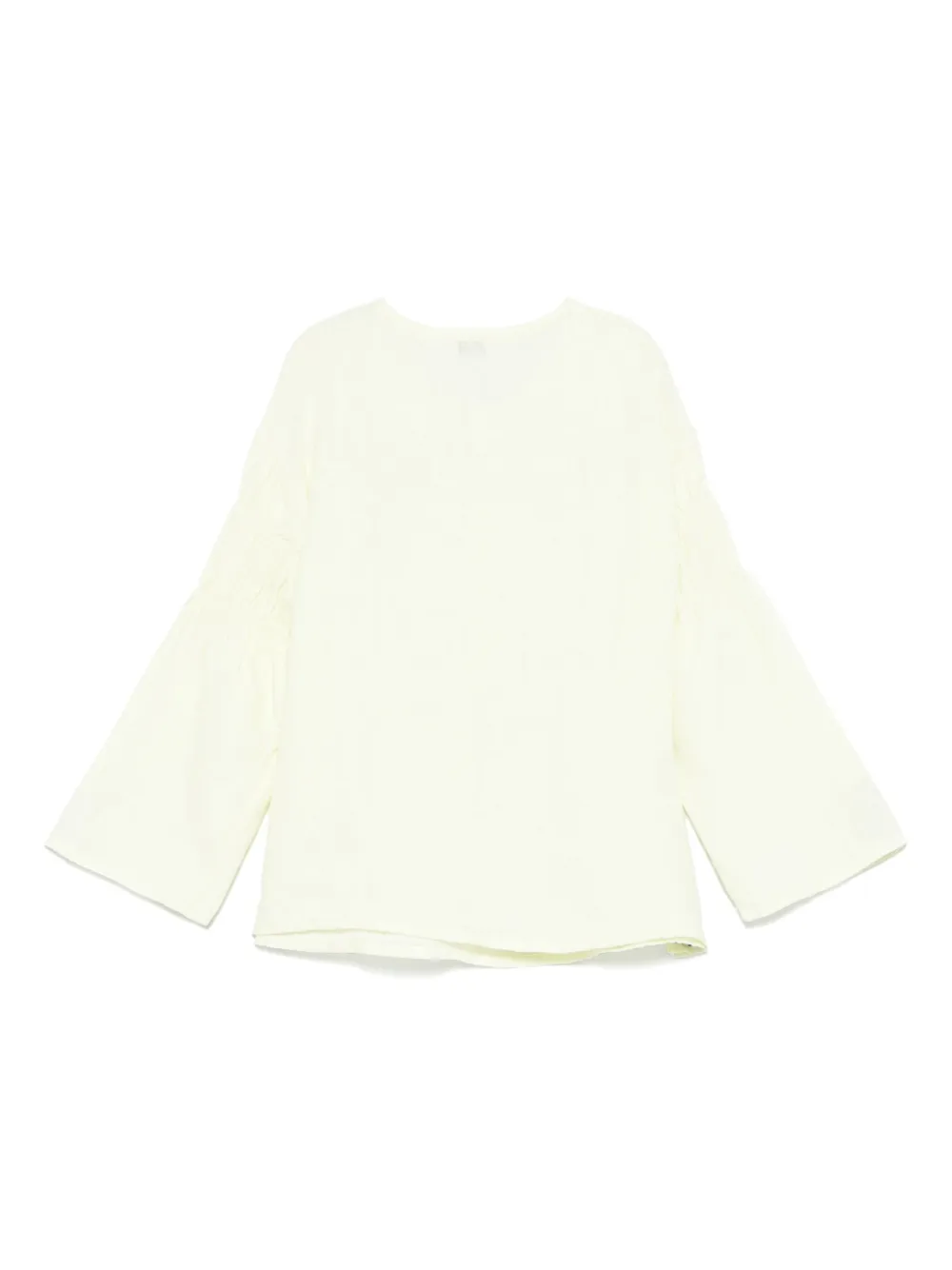 Il Gufo blouse en lin à fronces | Blouses | Image 2