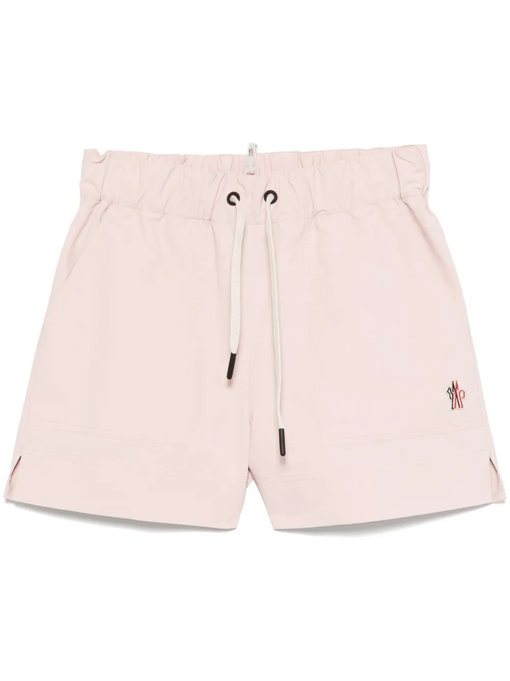 logo-embroidered shorts