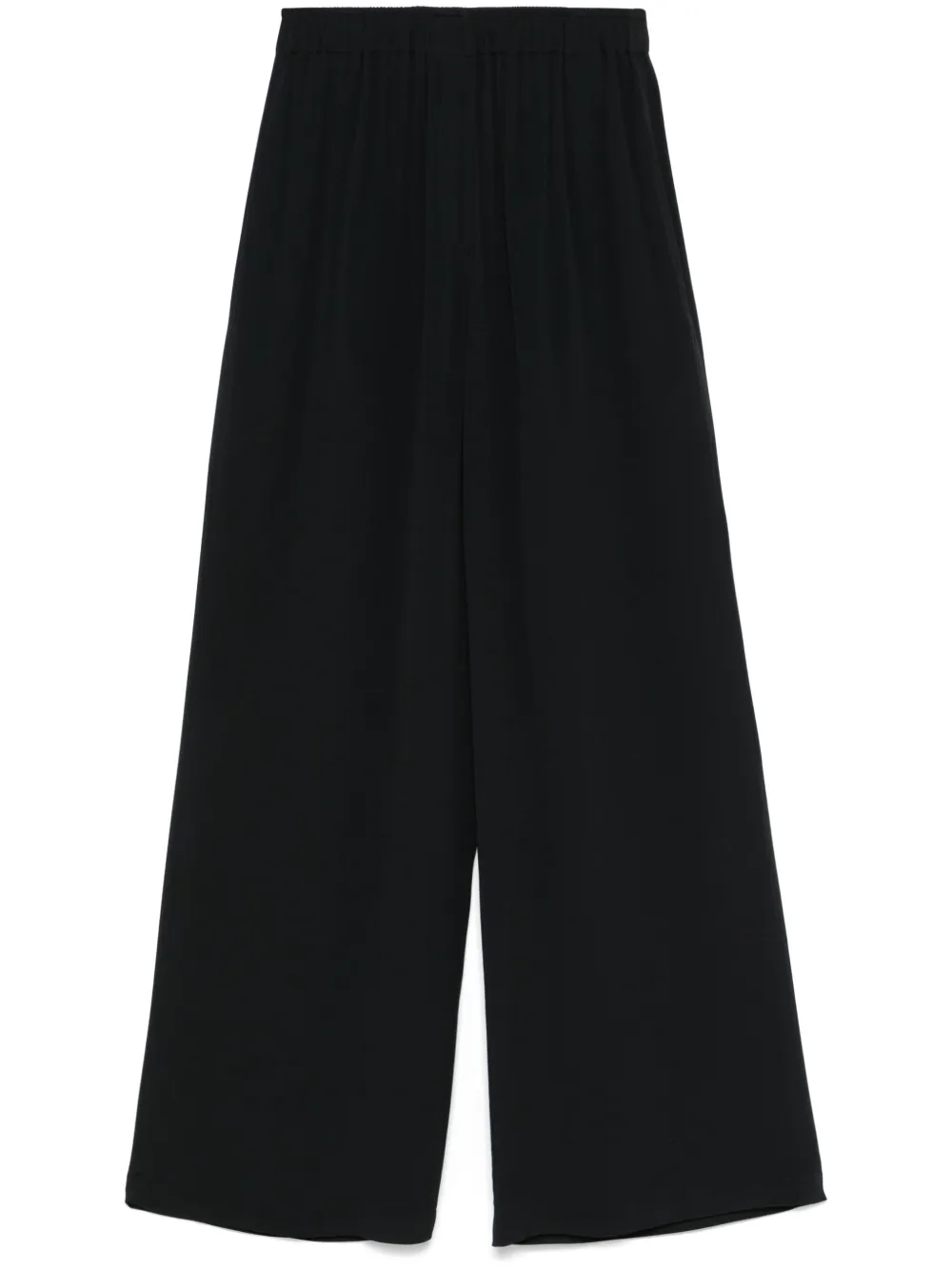 crepe de chine trousers