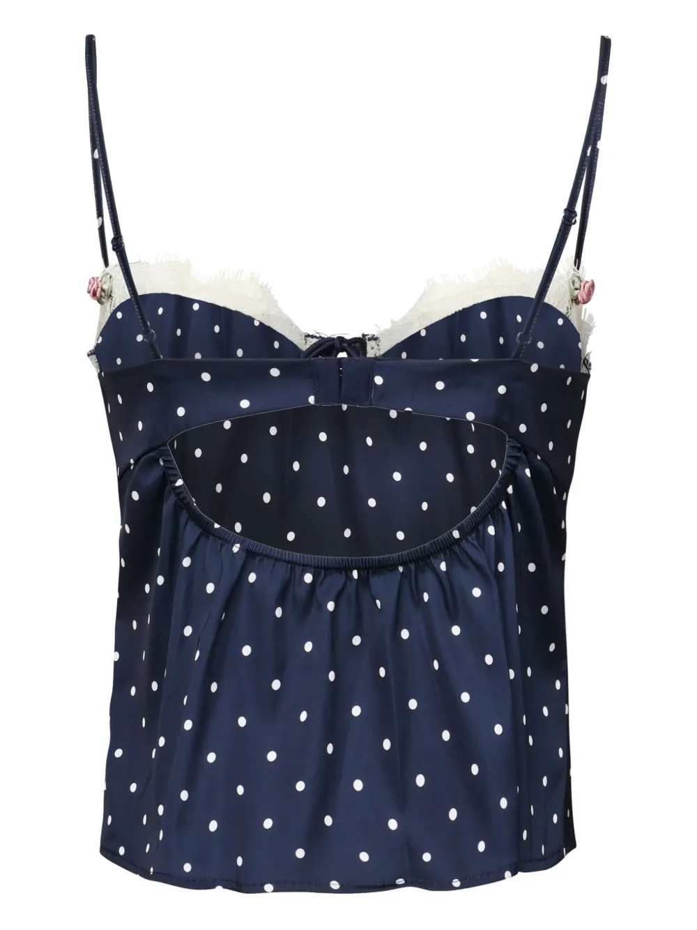 For Love And Lemons Babette top - Blauw