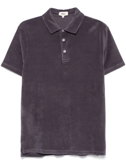 Altea towelling-finish polo shirt