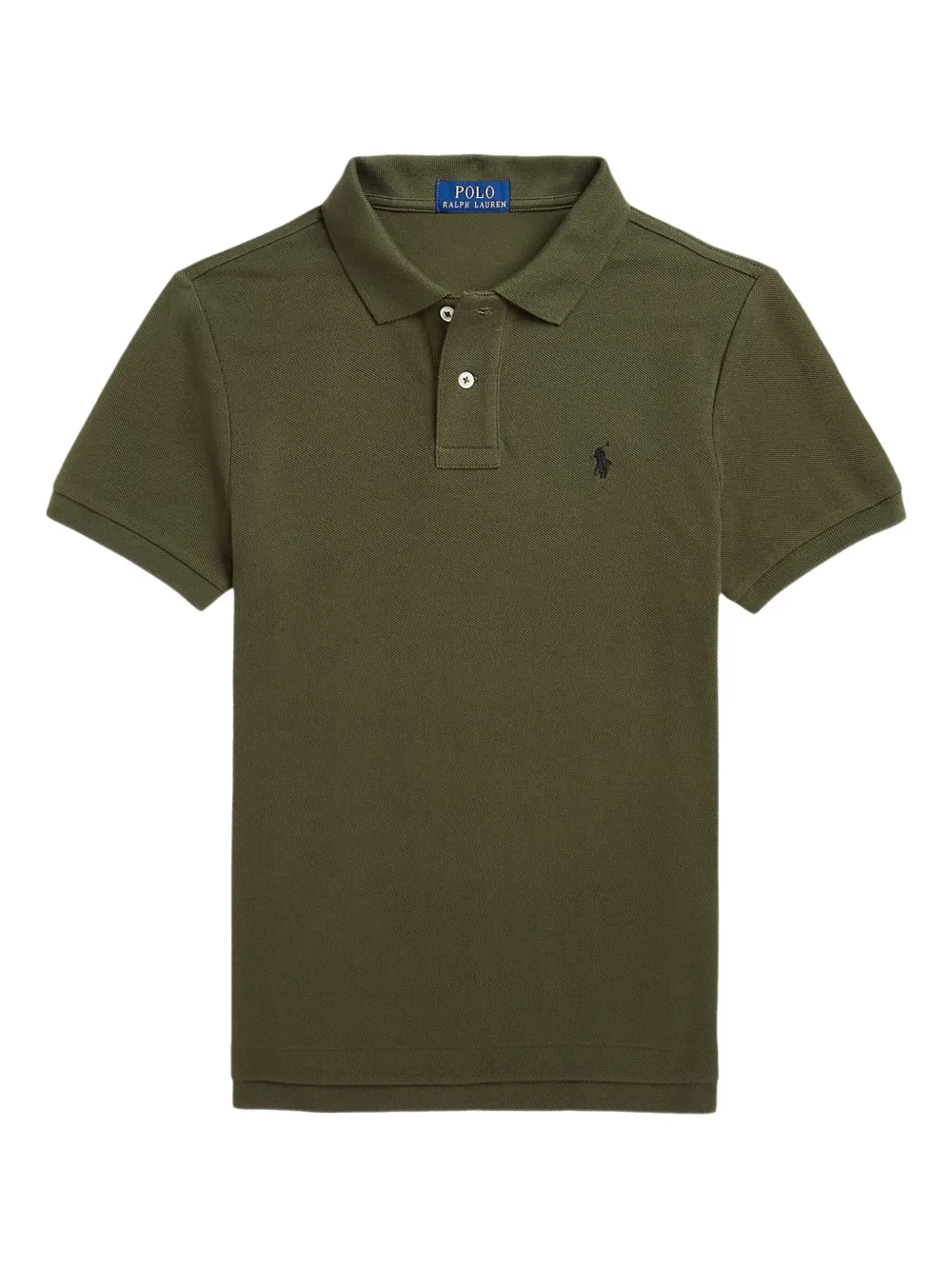 POLO RALPH LAUREN KIDS Poloshirt met borduurwerk Groen