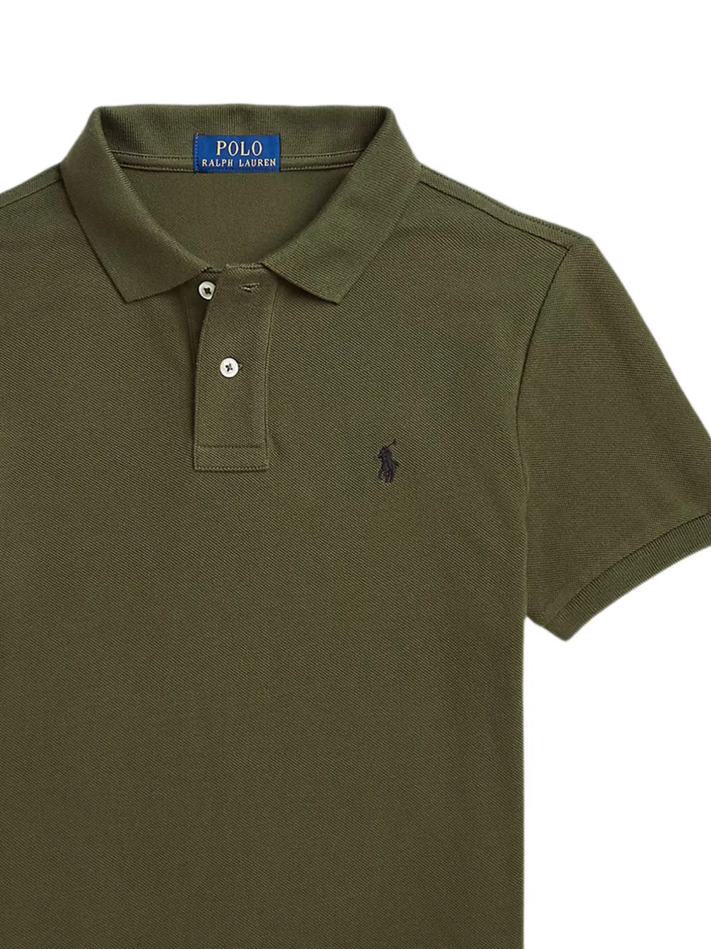 POLO RALPH LAUREN KIDS Poloshirt met borduurwerk Groen