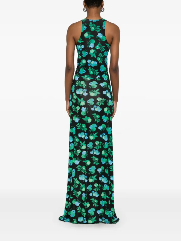 Coperni Maxi-jurk Met C-logo Zwart FARFETCH NL