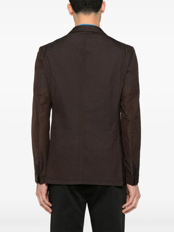 Tagliatore テクスチャード ジャケット | ブラウン | FARFETCH JP