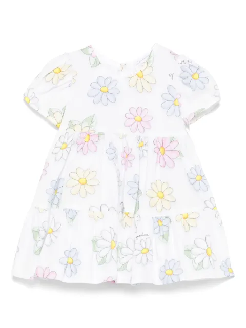 Monnalisa vestido con estampado floral