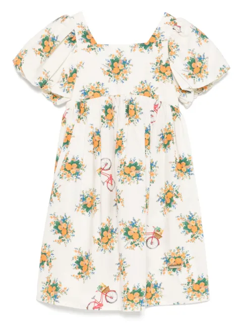 Moschino Kids فستان بطبعة زهور