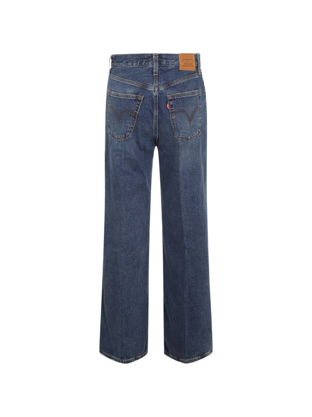 Levi's Ribcage jeans met wijde pijpen Blauw