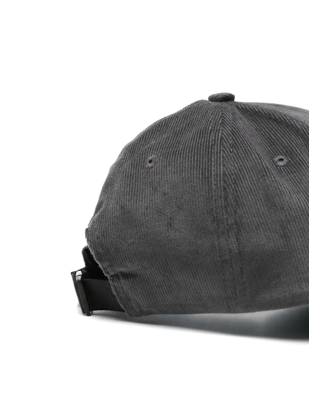 stoneisland Stone Island Katoenen ribfluwelen honkbalpet - Grijs