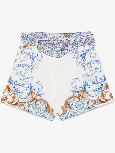 Camilla printed shorts