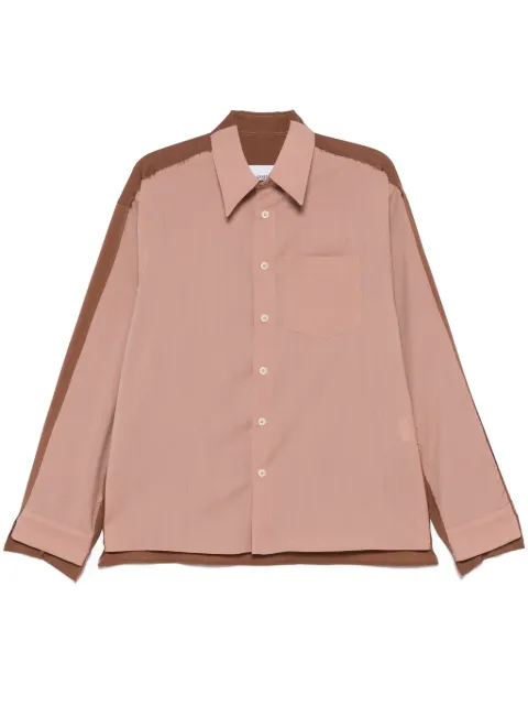 Costumein contrast-panel shirt