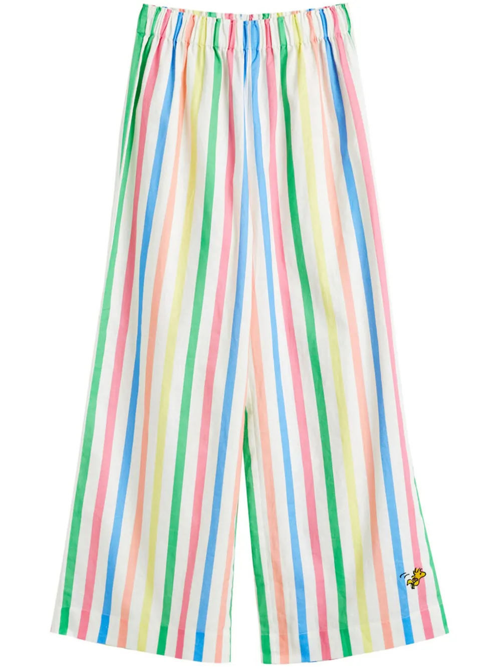 Chinti & Parker x Snoopy striped trousers | White | Image 1