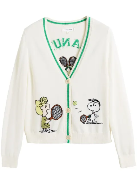 Chinti & Parker x Snoopy Peanuts cardigan