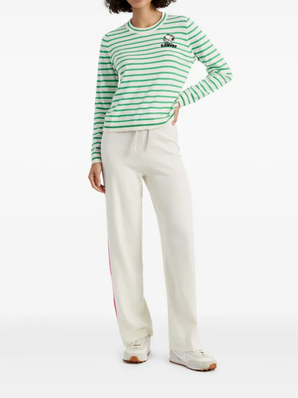 crew-neck cardigan