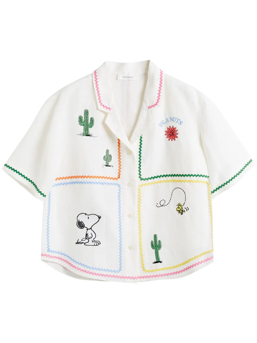 Chinti & Parker Peanuts シャツ - ホワイト Chinti & Parker Peanuts シャツ - ホワイト
