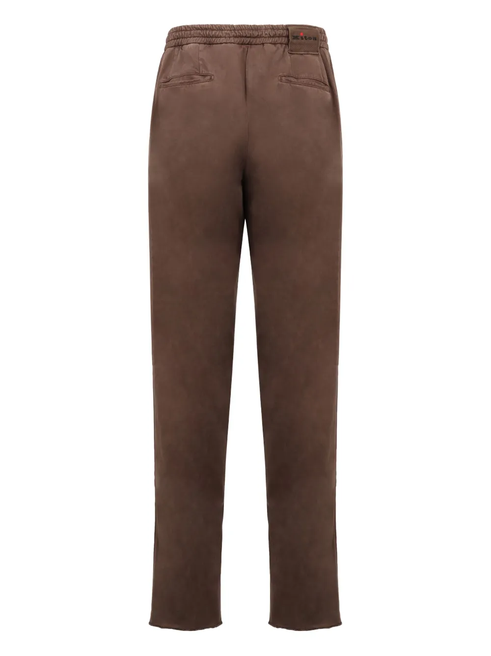 Kiton straight-leg trousers - Bruin